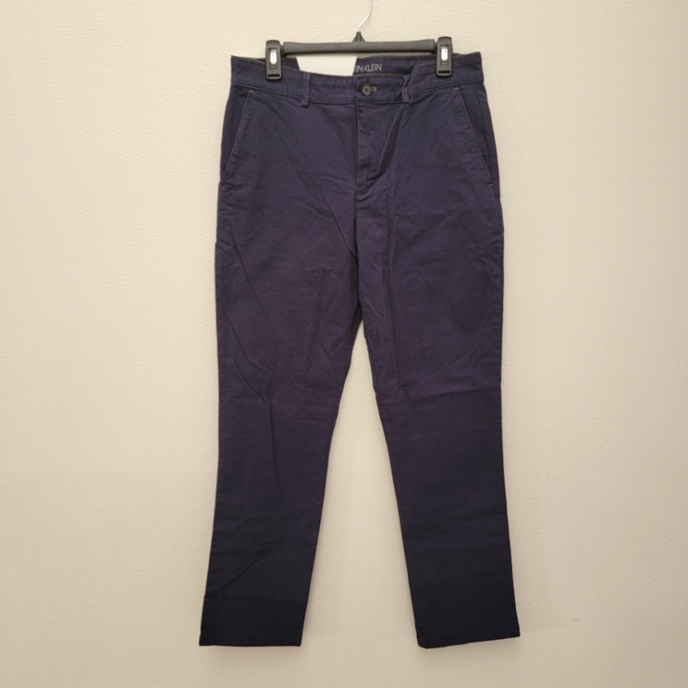 NWT Men's Navy CALVIN KLEIN Chino Pants 32X32